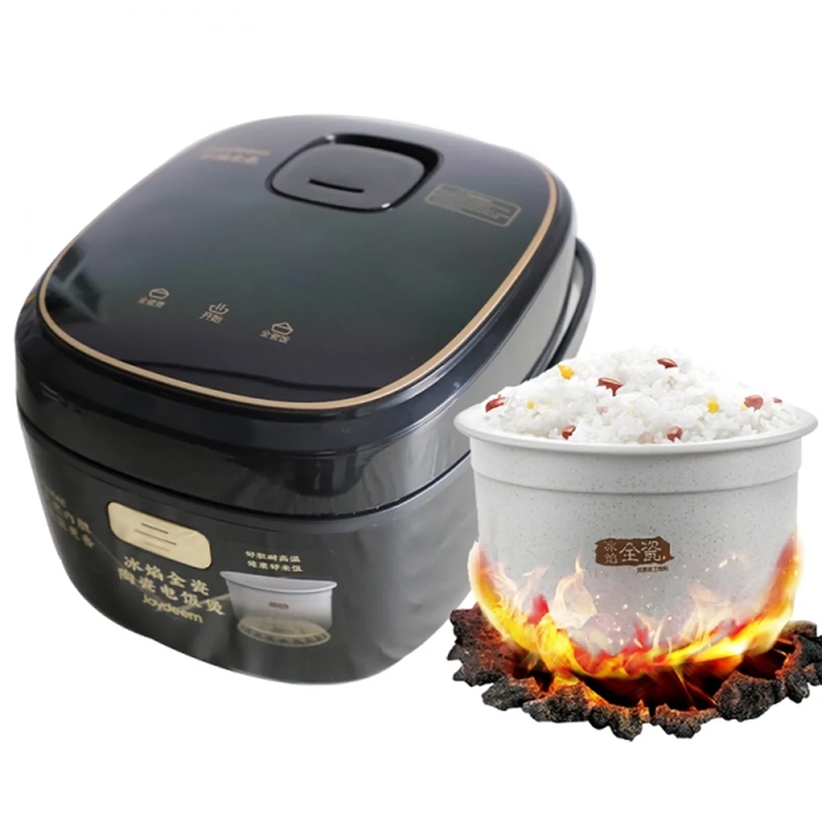 Joydeem 冰焰全瓷电饭煲 FD30AE 全瓷内胆 天然不粘 3L