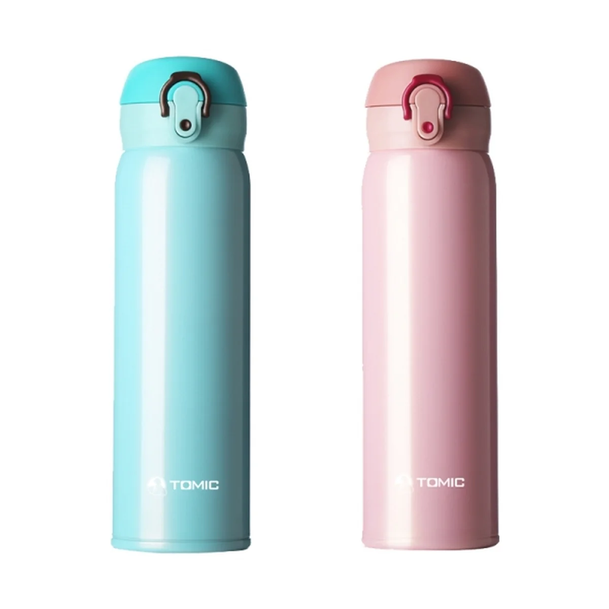 TOMIC 316 stainless steel vacuum flask, Keep warm and cold, Two colors are available, 500ml