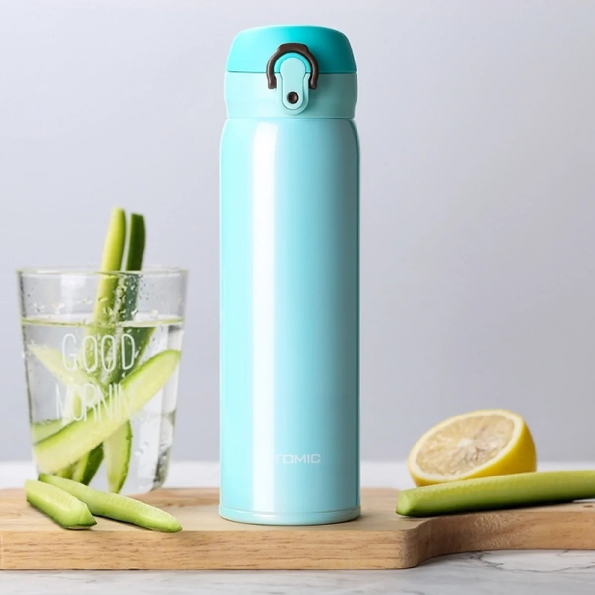 TOMIC 316 stainless steel vacuum flask, Keep warm and cold, Two colors are available, 500ml