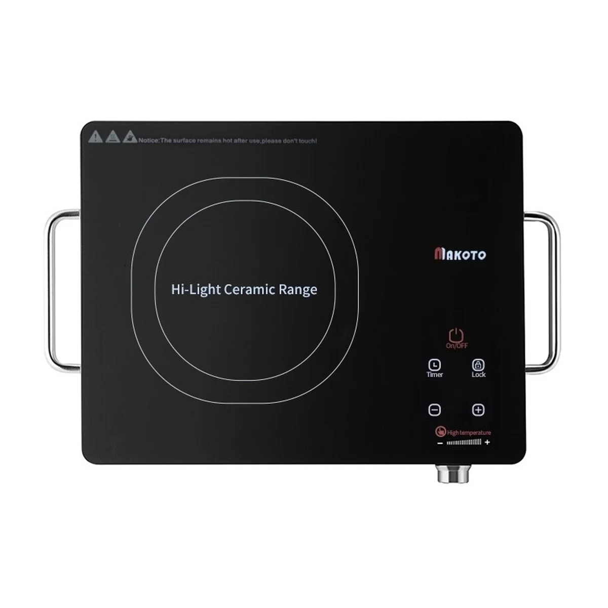 Makoto 家用电陶炉SK-K5 1500W 多档火力可调 远红外聚能加热