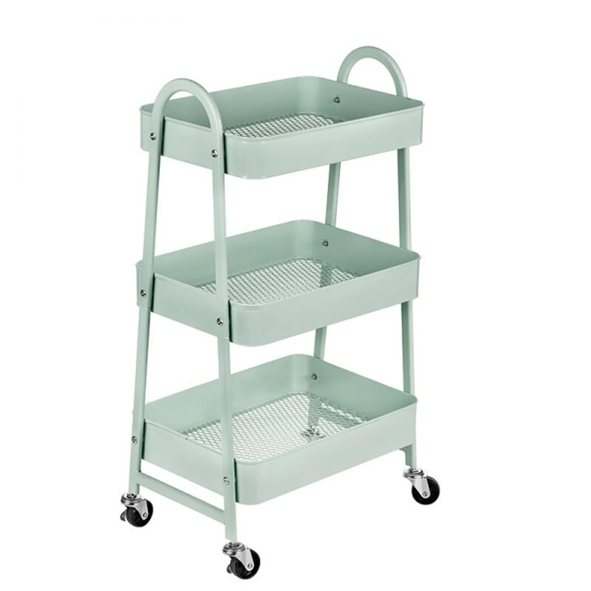 COOKER KING  Three-layer mobile cart,Mobile storage,Practical and space saving