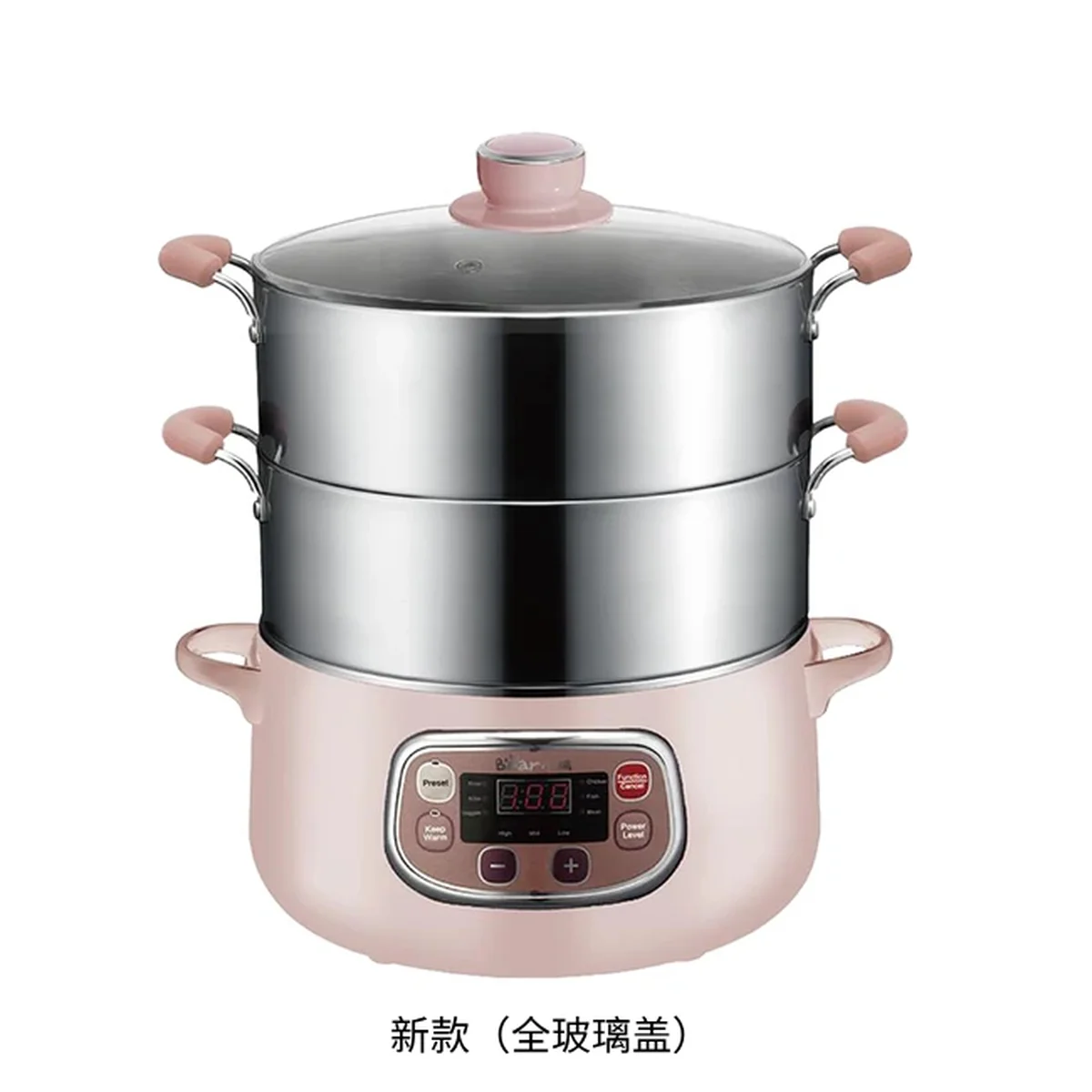 Bear stainless steel electric steamer , Five functions , Convenient, 309mm*240mm*380mm