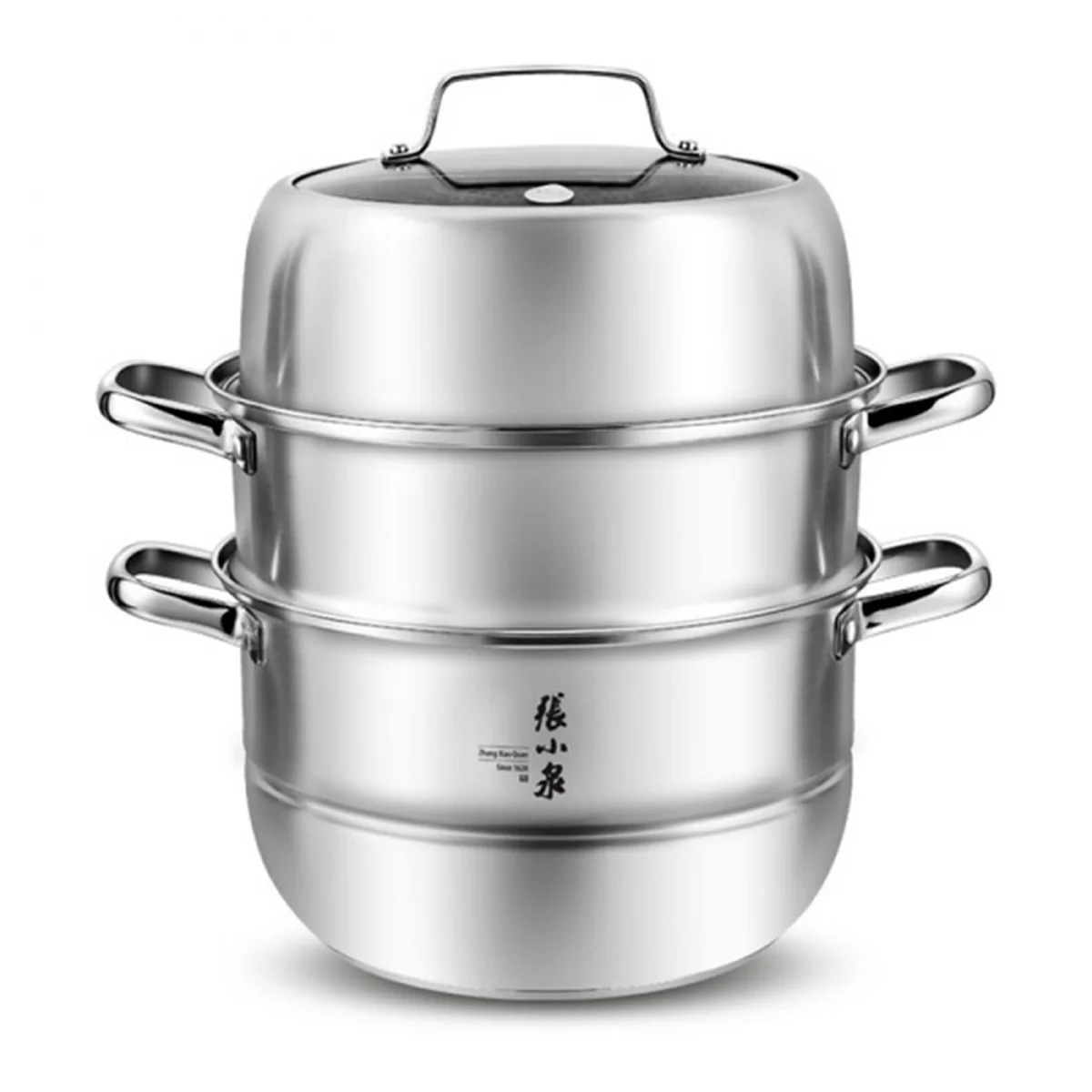 Zhang Xiaoquan  Stainless steel three-layer steamer,Multi-purpose in one pot,Large capacity,28*42cm