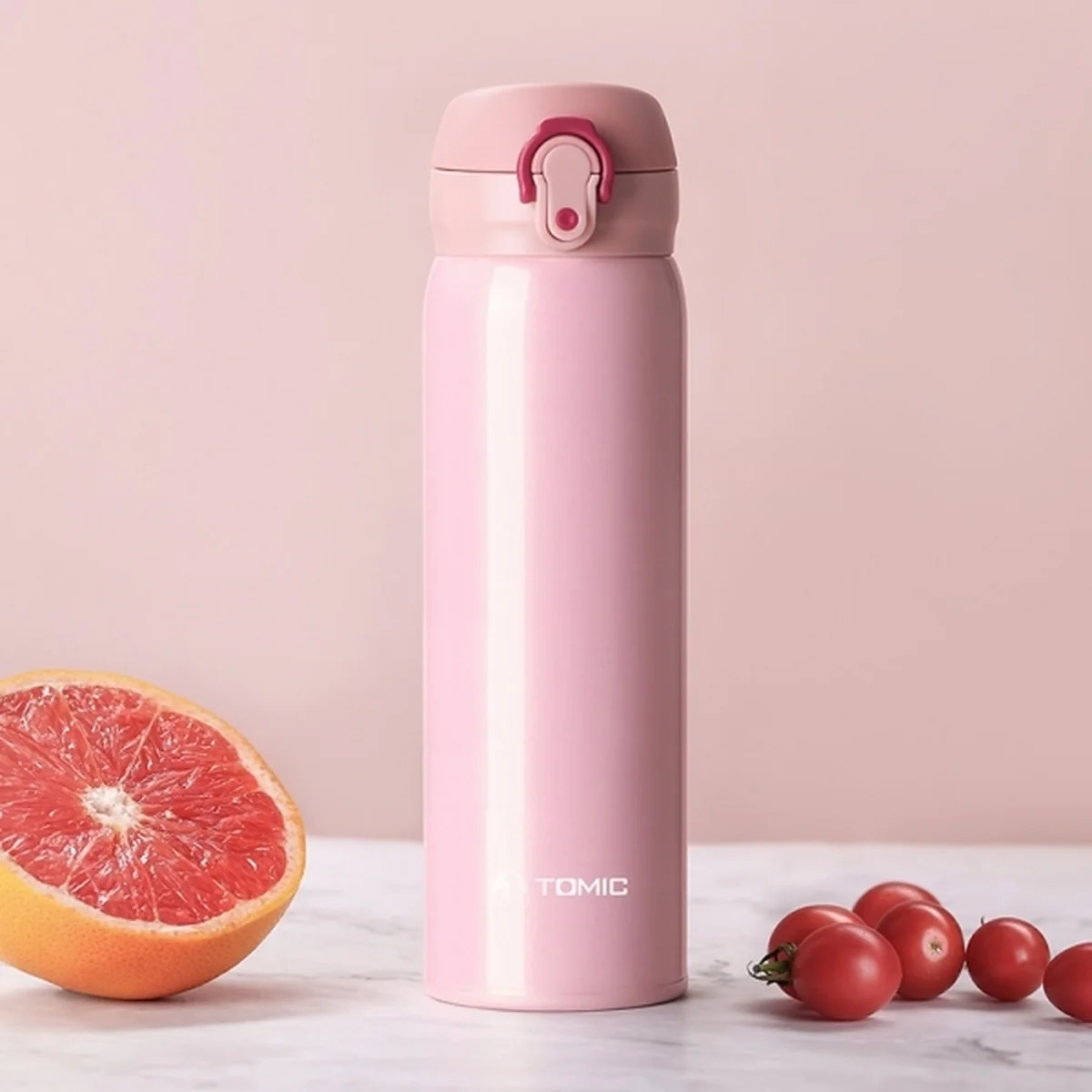 TOMIC 316 stainless steel vacuum flask, Keep warm and cold, Two colors are available, 500ml