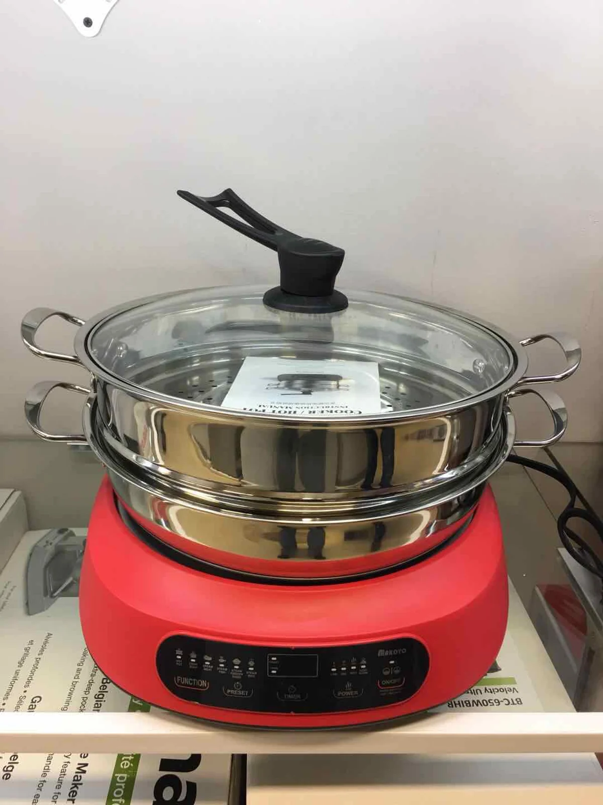 Makoto High-grade Multi-functional Electric Hot Pot JHG-CD140 Split 5L 1400W