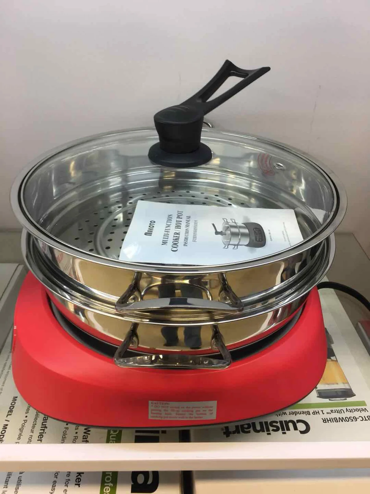 Makoto High-grade Multi-functional Electric Hot Pot JHG-CD140 Split 5L 1400W