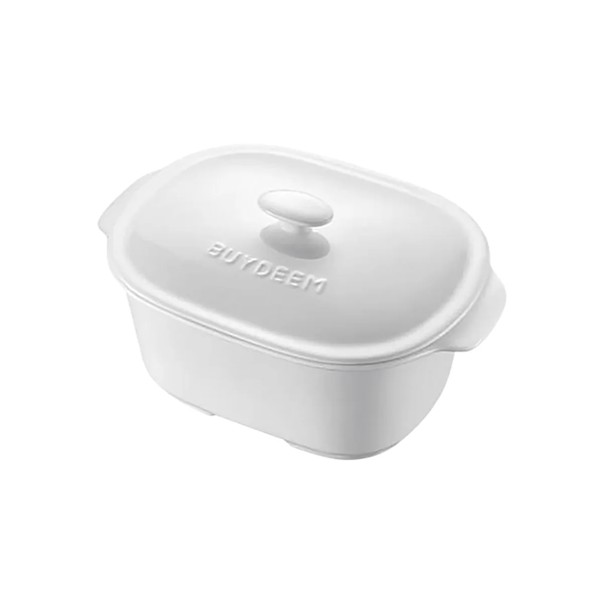 Buydeem北鼎陶瓷大炖盅家用餐具微波炉碗蒸炖锅电烤箱适用 2/3.5L 两种可选