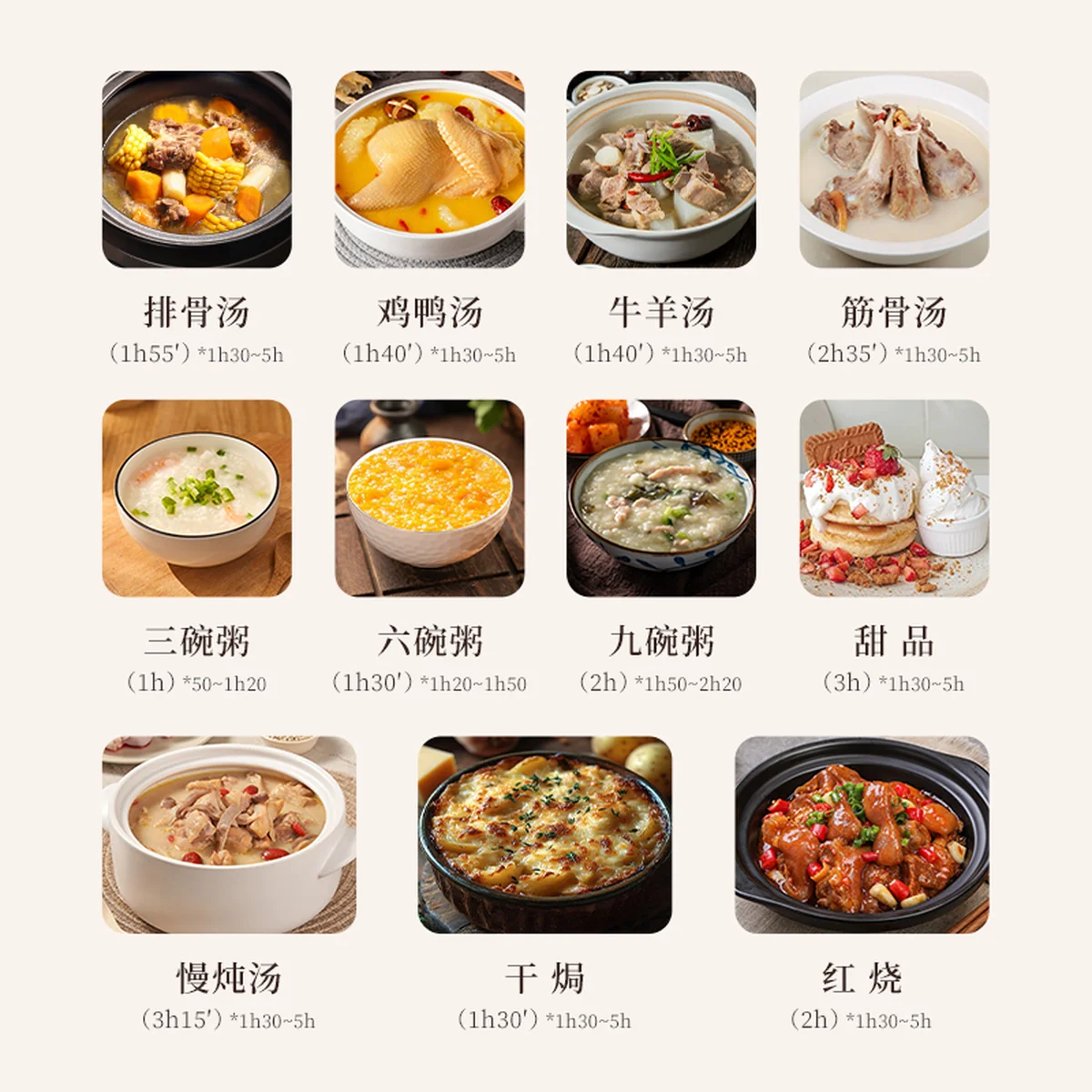 Joydeem 多功能电炖锅煲汤锅 DDG-A400 高温瓷防裂内胆 智能预约4L
