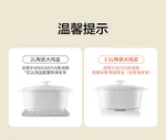 Buydeem北鼎陶瓷大炖盅家用餐具微波炉碗蒸炖锅电烤箱适用 2/3.5L 两种可选-3.5L
