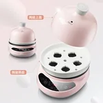 Bear Multifunctional Egg Cooker Food Supplement ZDQ-B05C1 Ceramic Material Appointment Timing Pink