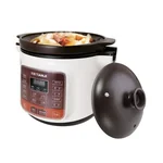 【Ships from the US】Tianji Electric Stew Pot DGD40-40LD Slow Cooker With Ceramic Inner Pot 4L