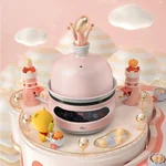 Bear Multifunctional Egg Cooker Food Supplement ZDQ-B05C1 Ceramic Material Appointment Timing Pink