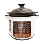 【Ships from the US】Tianji Electric Stew Pot DGD40-40LD Slow Cooker With Ceramic Inner Pot 4L
