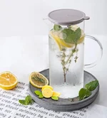 【包邮】Buydeem北鼎 玻璃凉水壶Glass-Jug 耐高温果汁壶带柄 大容量冷水壶 家用水具 1200ml