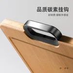 Suncha Whole bamboo cutting board, Thicken and solid, Silicone non-slip, 40*30*2.2cm