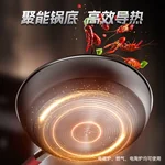 康巴赫 炒锅 无涂层钛不粘锅家用少油烟平底炒菜锅电磁炉明火通用 新品无涂层钛不粘锅 32cm