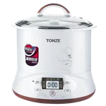 Tonze天际畅销款全自动隔水电炖盅2.2L 2-4人DGD22-22EG 一锅三胆 不锈钢内胆 煮粥汤锅文水炉