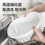 Buydeem北鼎陶瓷大炖盅家用餐具微波炉碗蒸炖锅电烤箱适用 2/3.5L 两种可选