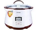 TONZE SMART ELECTRIC STEW POT DGD-18EG 1.8L WITH 4 CERAMIC INNER POTS
