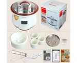 TONZE SMART ELECTRIC STEW POT DGD-18EG 1.8L WITH 4 CERAMIC INNER POTS