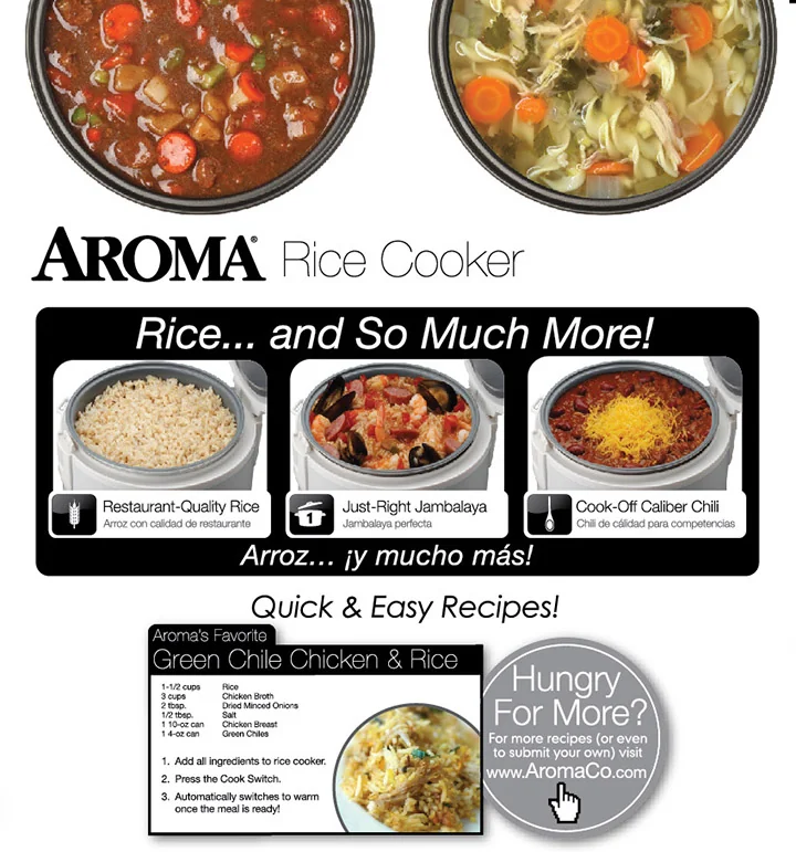 Aroma Rice Cooker ARC-914S，8 cups detail image 2