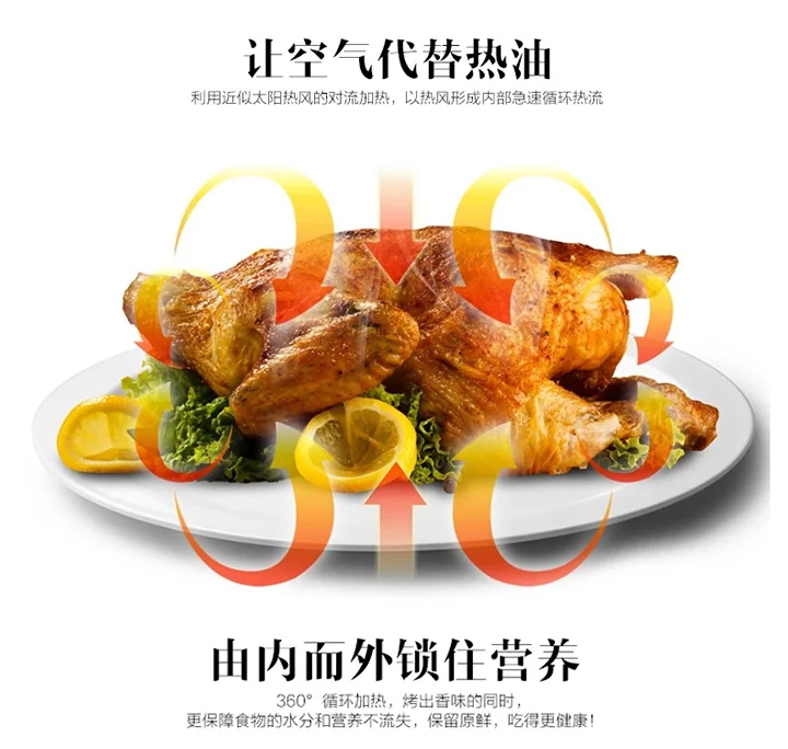 GERMAN POOL德国宝光波炉CKY-888多功能电烧烤炉全自动微波炉烤箱（含VCD和菜谱） 详情图 2