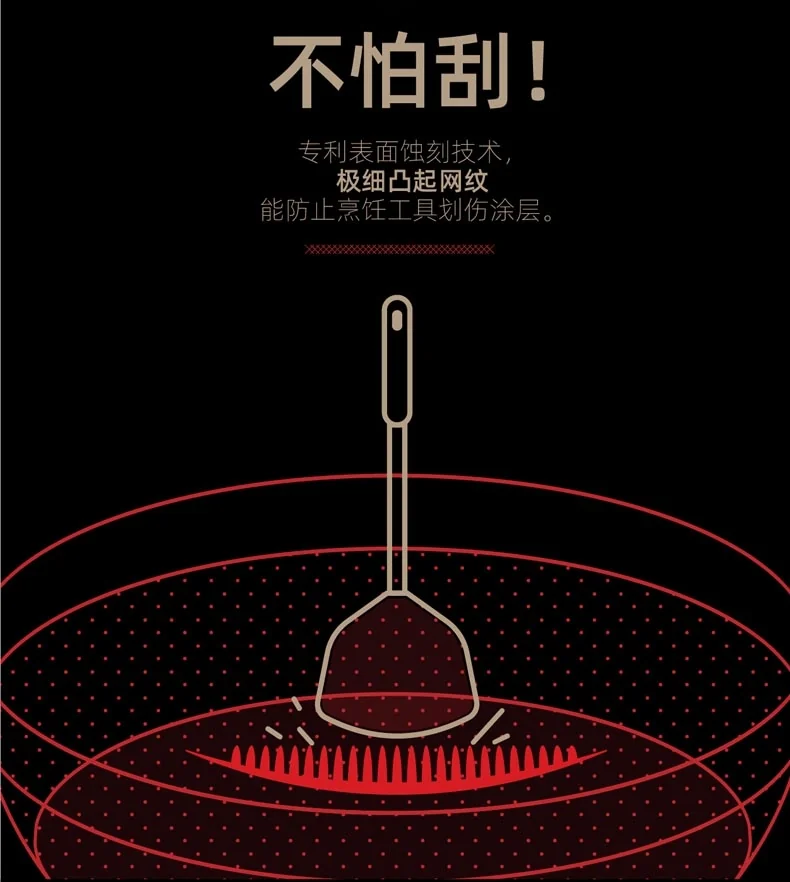 【已停售】Joydeem 家用304不锈钢炒锅 轻油少烟不易粘锅 燃气电磁炉通用30cm(11.8英寸) 详情图 5