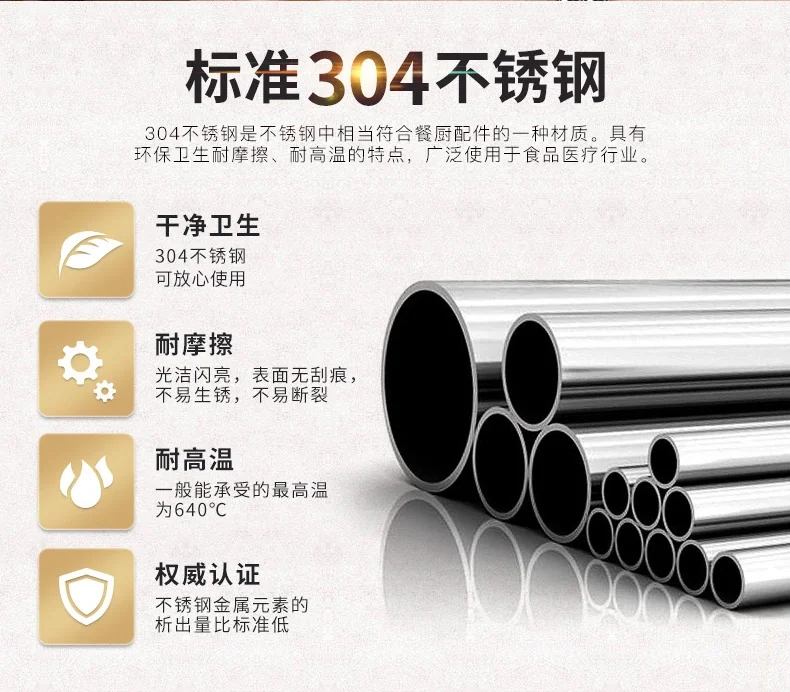 【已停售】Suncha 双枪304不锈钢分食筷子 彩色拼接 防烫防滑 5双装 详情图 2