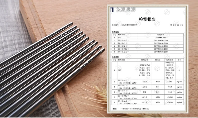 【已停售】Suncha 双枪304不锈钢分食筷子 彩色拼接 防烫防滑 5双装 详情图 5