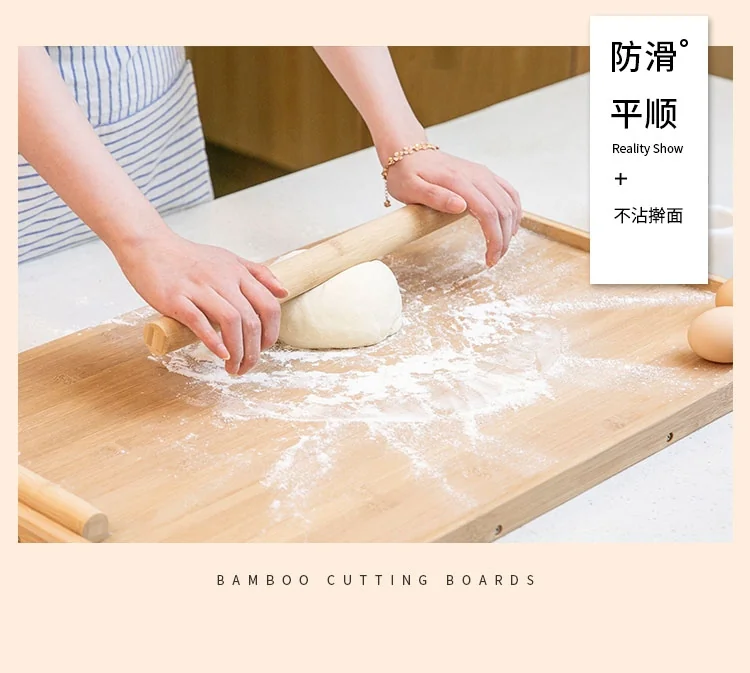 Sunchua multi-function breadboard sturdy health bamboo wood 660 * 430 * 15 mm detail image 10