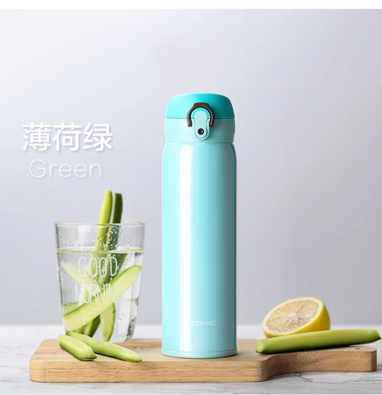 TOMIC 316 stainless steel vacuum flask, Keep warm and cold, Two colors are available, 500ml detail image 12
