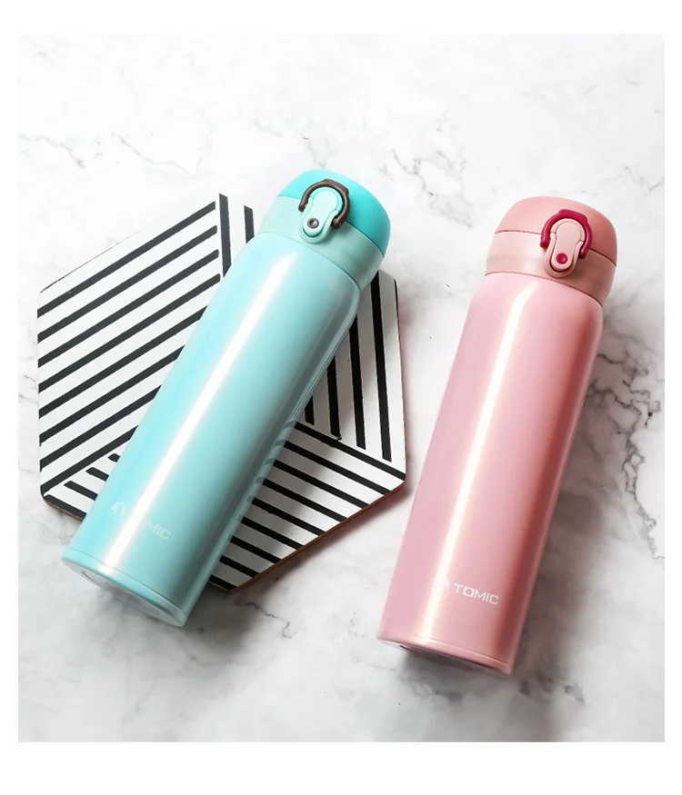 TOMIC 316 stainless steel vacuum flask, Keep warm and cold, Two colors are available, 500ml detail image 14