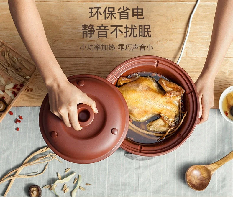 Makoto Purple Clay Electronic Cooker DGD40-40SWD 4L detail image 14