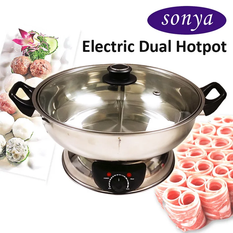 Sonya Electric Hot Pot  with stainless steel pot