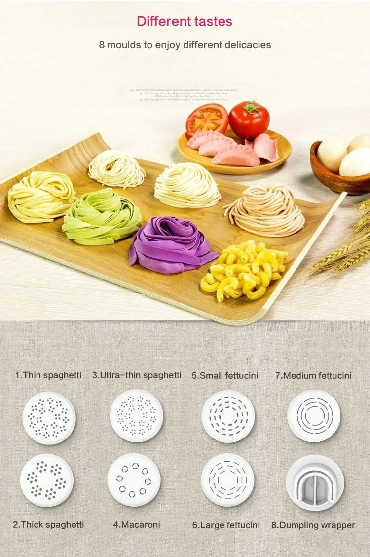 Aicooker Multi-functional Automatic Pasta Maker Noodle Maker M3 detail image 9