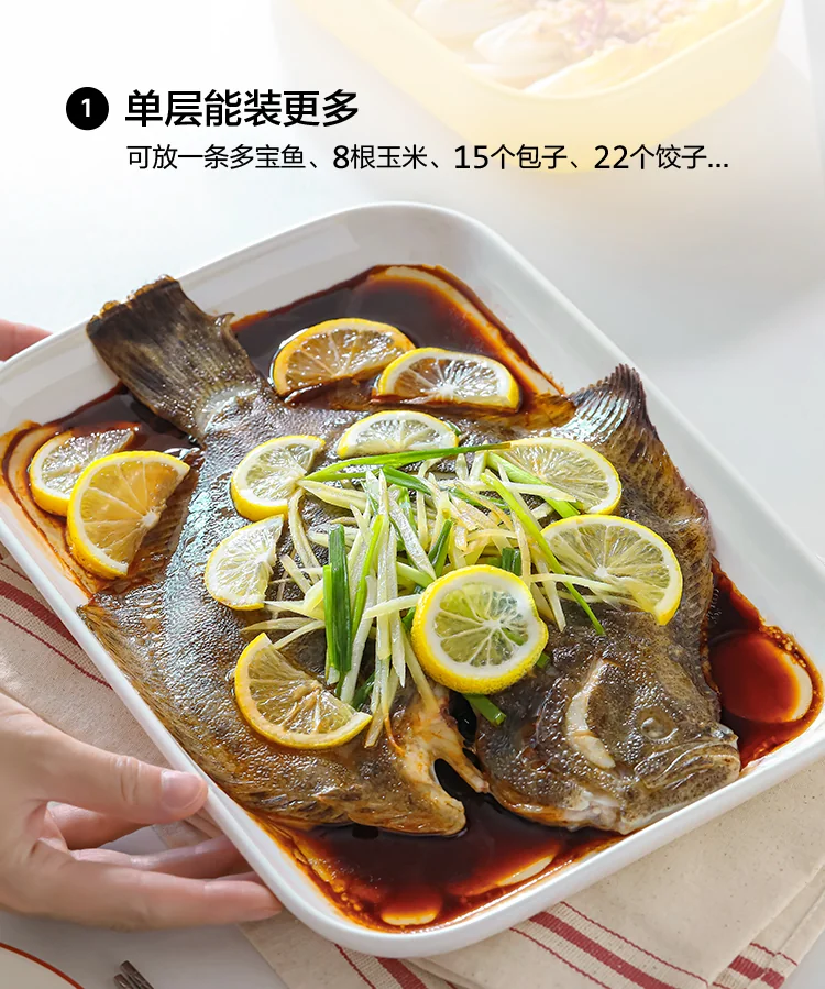 Buydeem North Ding Steaming and Stewing Pot Large Electric Steaming Pot G67 Household Stainless Steel Steaming Pot Large Capacity One Pot Multi purpose Intelligent Timer Reservation detail image 2
