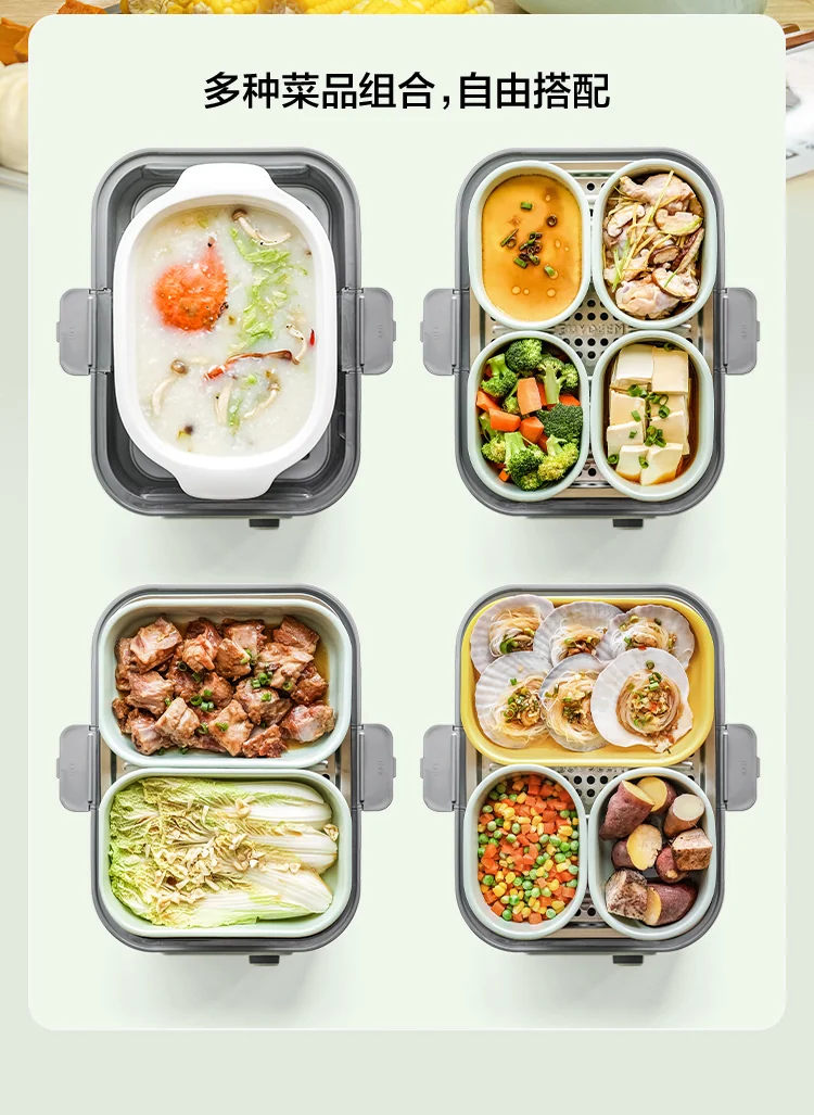 Buydeem North Ding Steaming and Stewing Pot Large Electric Steaming Pot G67 Household Stainless Steel Steaming Pot Large Capacity One Pot Multi purpose Intelligent Timer Reservation detail image 4