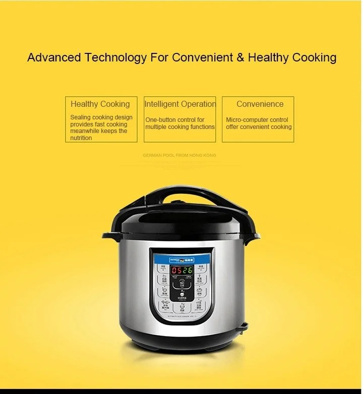 German Pool® URC-18 8 Litre Ultimate Rice Cooker Free shipping to US & Canada detail image 5