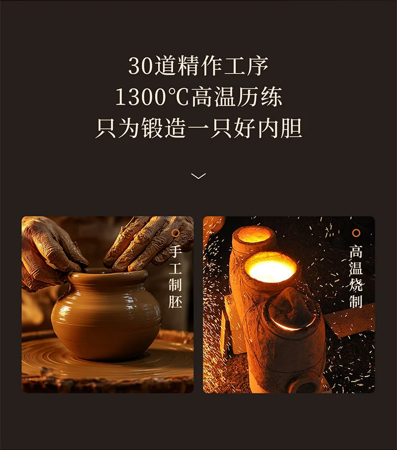 Joydeem 多功能电炖锅煲汤锅 DDG-A400 高温瓷防裂内胆 智能预约4L 详情图 3