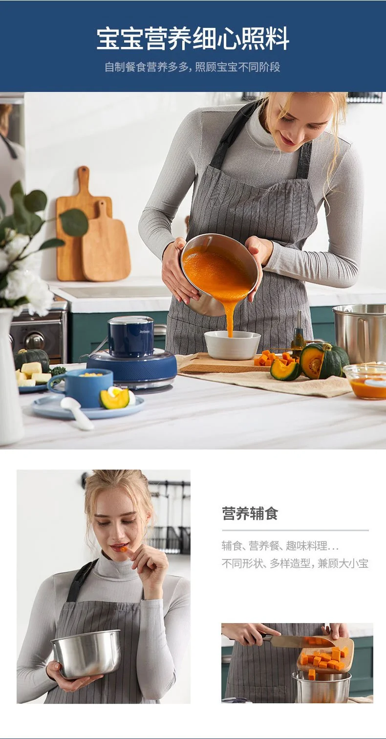 Joydeem 电动多功能绞肉机辅食机 JD-376B 智能剥蒜 三碗标配不串味 详情图 9