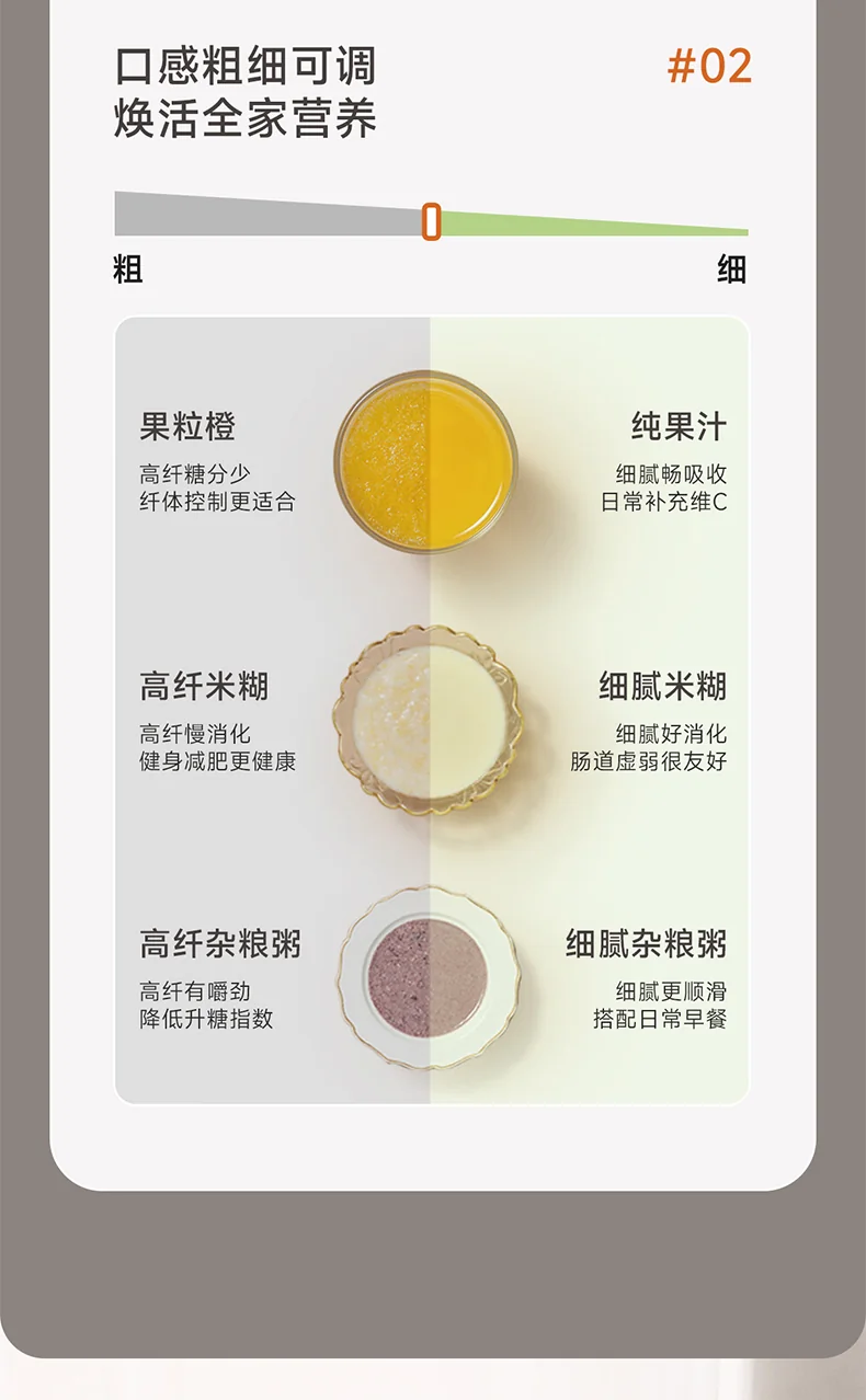 Joydeem变频低音破壁机JD-B1Pro 家用榨汁机料理机豆浆机 多重降噪 自动清洗除菌 详情图 10