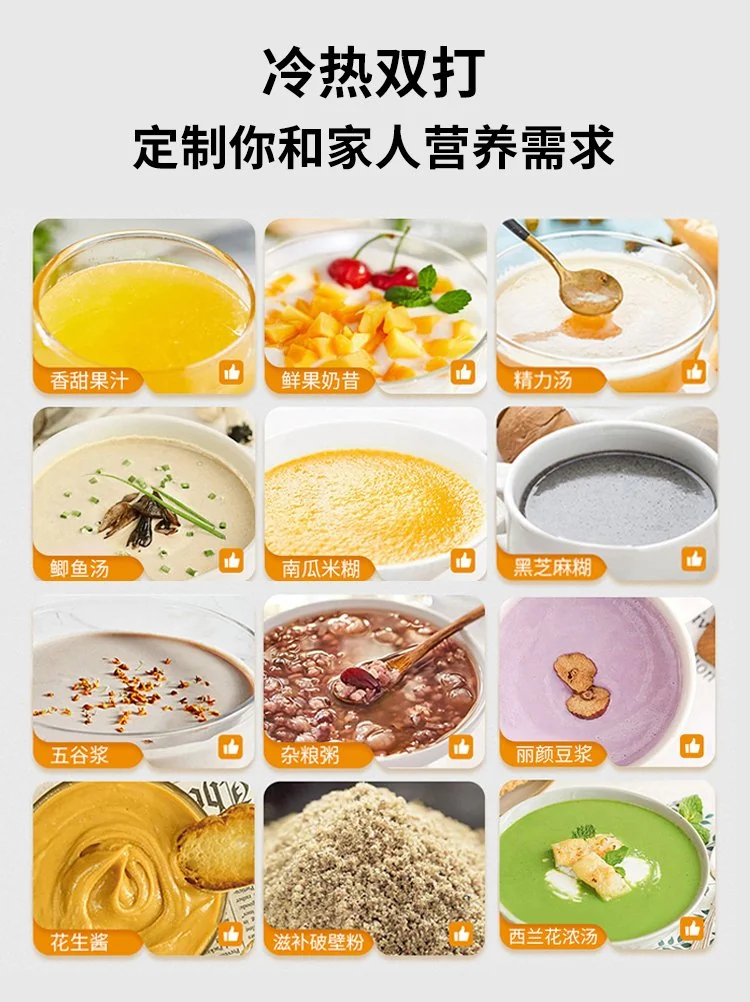 Joydeem, Multi-function Cooking  Blender, Soy Milk Maker, Juicer, JD-D16, Smart Appointment, Health Stew detail image 4