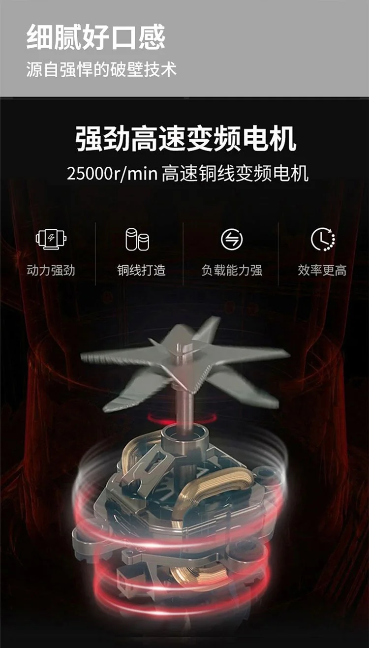 Joydeem, Multi-function Cooking  Blender, Soy Milk Maker, Juicer, JD-D16, Smart Appointment, Health Stew detail image 5