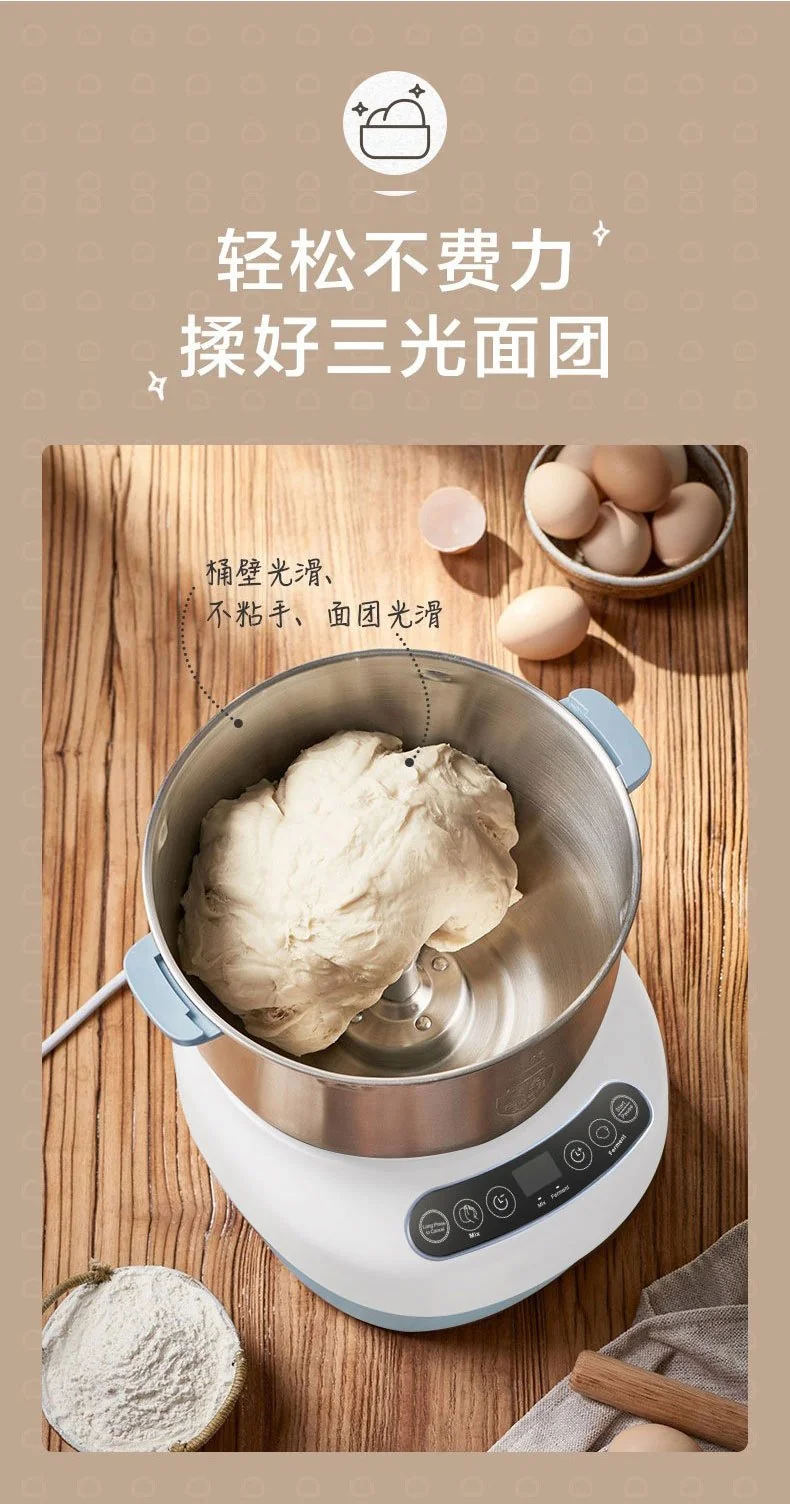Joydeem Dough Maker with Ferment Function, Microcomputer Timing, Face-up Touch Panel,, 304 Stainless Steel,7L detail image 6