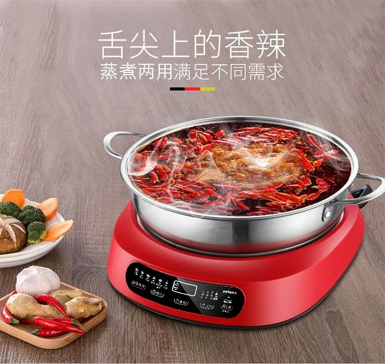 Makoto High-grade Multi-functional Electric Hot Pot JHG-CD140 Split 5L 1400W detail image 4