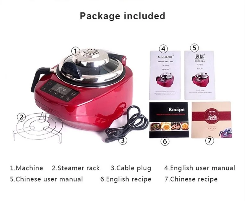 The Intelligent Robot Cooker Ropot-01 detail image 22