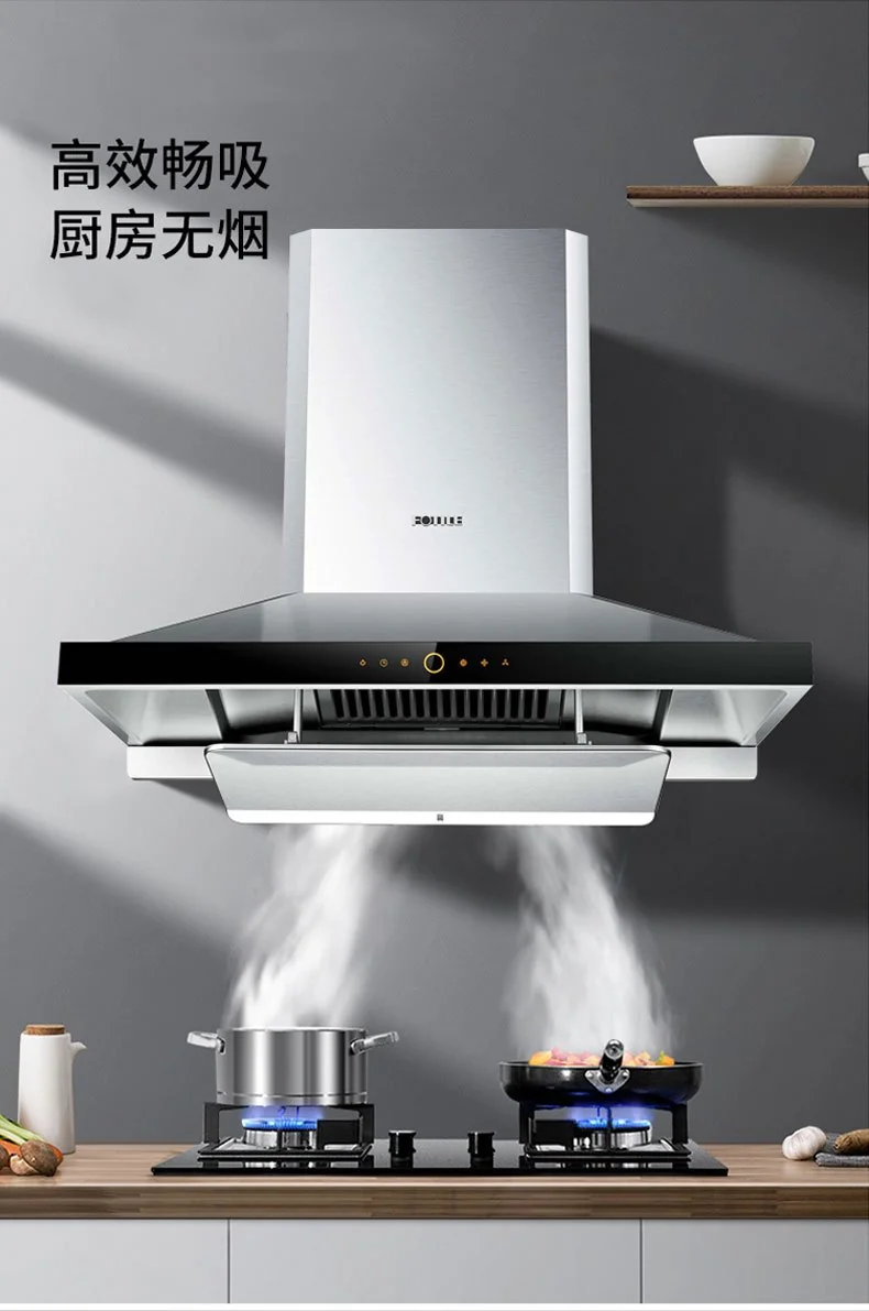 FOTIL,EMS9026,Perimeter Vent Series 36 in. 1000 CFM European Style Vent Wall Mount Range Hood in Stainless Steel with Manually Adjustable Capture Shield Technology detail image 3